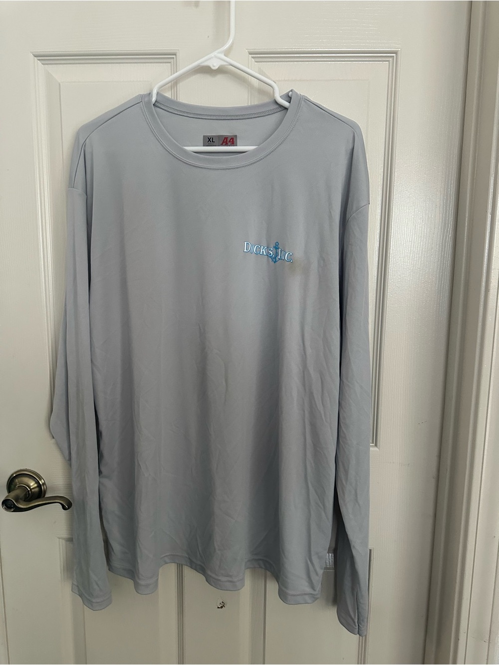 Dickies Light Gray Long Sleeve Logo Tee
